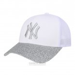 Gorra New York Yankees Blanco Silver