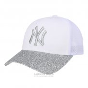 Gorra New York Yankees Blanco Silver