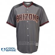 Camiseta Beisbol Hombre Arizona Diamondbacks Gris Cool Base