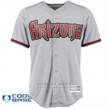 Camiseta Beisbol Hombre Arizona Diamondbacks Gris Cool Base1
