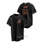 Camiseta Beisbol Hombre Arizona Diamondbacks Jake Lamb Replica Alterno Negro