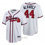 Camiseta Beisbol Hombre Atlanta Braves Yordan Alvarez Hispanic Heritage Autentico Blanco