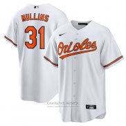 Camiseta Beisbol Hombre Baltimore Orioles Cedric Mullins Replica Blanco