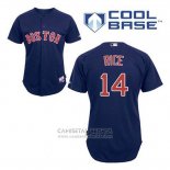 Camiseta Beisbol Hombre Boston Red Sox 14 Jim Rice Azul Alterno Cool Base