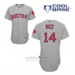 Camiseta Beisbol Hombre Boston Red Sox 14 Jim Rice Gris Cool Base