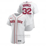 Camiseta Beisbol Hombre Boston Red Sox Matt Barnes Autentico Blanco