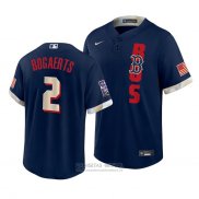 Camiseta Beisbol Hombre Boston Red Sox Xander Bogaerts 2021 All Star Replica Azul
