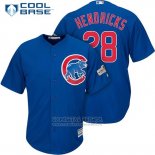 Camiseta Beisbol Hombre Chicago Cubs 2017 Postemporada 28 Kyle Hendricks Cool Base