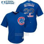 Camiseta Beisbol Hombre Chicago Cubs 22 Jason Heyward Cool Base