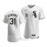 Camiseta Beisbol Hombre Chicago White Sox Liam Hendriks Autentico Primera Blanco