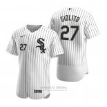 Camiseta Beisbol Hombre Chicago White Sox Lucas Giolito Autentico 2020 Primera Blanco
