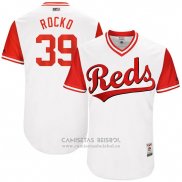 Camiseta Beisbol Hombre Cincinnati Reds 2017 Little League World Series 39 Devin Mesoraco Blanco