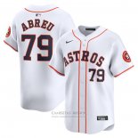 Camiseta Beisbol Hombre Houston Astros Jose Abreu Primera Limited Blanco