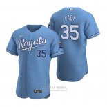 Camiseta Beisbol Hombre Kansas City Royals Asa Lacy Autentico Alterno Azul