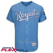 Camiseta Beisbol Hombre Kansas City Royals Blank Azul Flex Base Autentico Collection2
