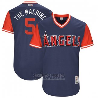 Camiseta Beisbol Hombre Los Angeles Angels 2017 Little League World Series Albert Pujols Azul