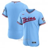 Camiseta Beisbol Hombre Minnesota Twins Autentico Alterno Azul