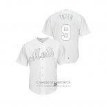 Camiseta Beisbol Hombre New York Mets Brandon Nimmo 2019 Players Weekend Replica Blanco