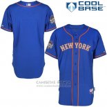 Camiseta Beisbol Hombre New York Mets Cool Base Jugador Autentico Campeones