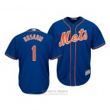 Camiseta Beisbol Hombre New York Mets Royal Amed Rosario Cool Base Azul