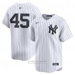 Camiseta Beisbol Hombre New York Yankees Gerrit Cole Primera Limited Blanco