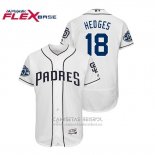 Camiseta Beisbol Hombre Padres Austin Hedges 50th Aniversario Primera Flex Base Blanco