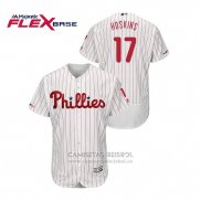 Camiseta Beisbol Hombre Philadelphia Phillies Rhys Hoskins Flex Base Blanco