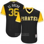 Camiseta Beisbol Hombre Pittsburgh Pirates 2017 Little League World Series Jose Osuna Negro