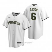Camiseta Beisbol Hombre Pittsburgh Pirates Jarrod Dyson Alterno Replica Blanco