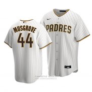 Camiseta Beisbol Hombre San Diego Padres Joe Musgrove Replica Primera Marron Blanco