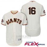 Camiseta Beisbol Hombre San Francisco Giants Angel Pagan Crema Primera Flex Base