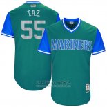 Camiseta Beisbol Hombre Seattle Mariners 2017 Little League World Series Tony Zych Verde