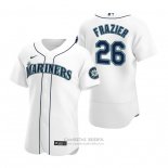 Camiseta Beisbol Hombre Seattle Mariners Adam Frazier Autentico Primera Blanco