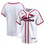 Camiseta Beisbol Hombre St. Louis Cardinals Personalizada Authentic Blanco