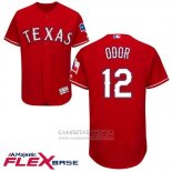 Camiseta Beisbol Hombre Texas Rangers Rougned Odor Autentico Collection Flex Base Rojo