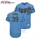 Camiseta Beisbol Hombre Toronto Blue Jays Jason Hammel 2018 Dia de los Caidos Flex Base Azul