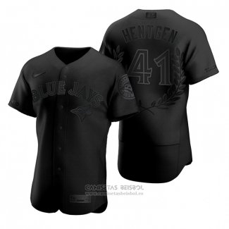 Camiseta Beisbol Hombre Toronto Blue Jays Pat Hentgen Awards Collection AL Cy Young Negro