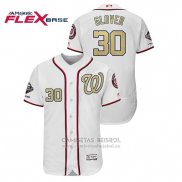 Camiseta Beisbol Hombre Washington Nationals Koda Glover 2019 Gold Program Flex Base Blanco