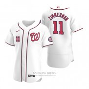 Camiseta Beisbol Hombre Washington Nationals Ryan Zimmerman Autentico Primera 2020 Blanco