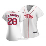 Camiseta Beisbol Mujer Boston Red Sox J.d. Martinez 2020 Replica Alterno Rojo