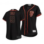 Camiseta Beisbol Mujer San Francisco Giants Brandon Belt Cool Base Negro