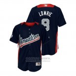 Camiseta Beisbol Nino All Star Jed Lowrie 2018 Home Run Derby American League Azul