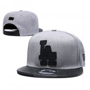 Gorra Los Angeles Dodgers 9FIFTY Snapback Gris Negro