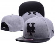 Gorra New York Mets Gris Negro