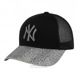 Gorra New York Yankees Negro Silver