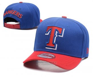 Gorra Texas Rangers Azul Rojo