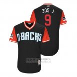 Camiseta Beisbol Hombre Arizona Diamondbacks Jon Jay 2018 LLWS Players Weekend 305 J Negro