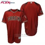 Camiseta Beisbol Hombre Arizona Diamondbacks Rojo Negro Alterno Flex Base