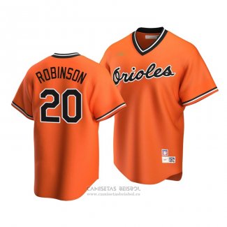 Camiseta Beisbol Hombre Baltimore Orioles Frank Robinson Cooperstown Collection Alterno Naranja