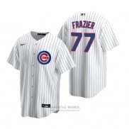 Camiseta Beisbol Hombre Chicago Cubs Clint Frazier Replica Primera Blanco